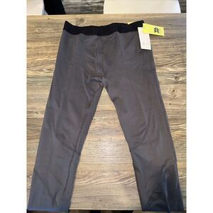 All In motion Boys Winter Fitted Tights  Fitness Gray Size XL (16) NWT. V